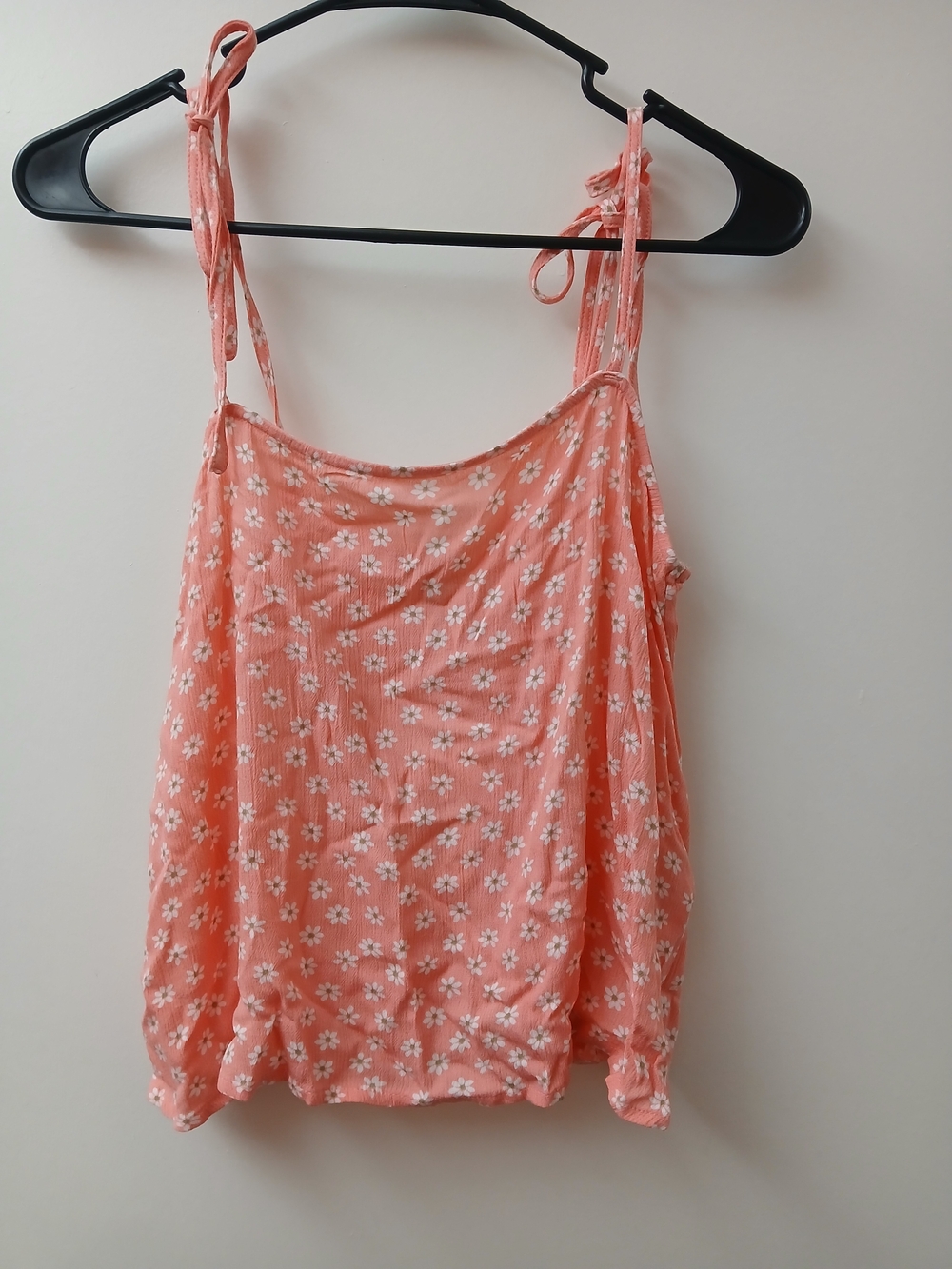 Billabong Coral Tie-Shoulder Floral Camisole